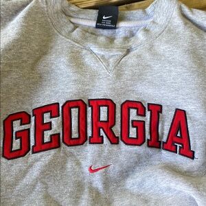 Nike Georgia Gray Sweatshirt